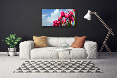 Canvas Kunstdruck Tulpe Pflanzen