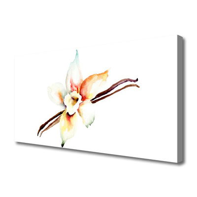 Canvas Kunstdruck Blume Kunst