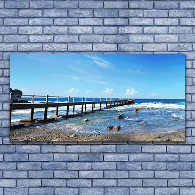 Canvas Kunstdruck Meer Strand Landschaft