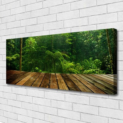 Canvas Kunstdruck Wald Natur