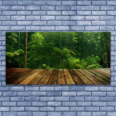 Canvas Kunstdruck Wald Natur