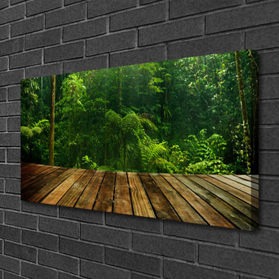 Canvas Kunstdruck Wald Natur