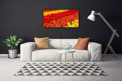 Canvas Kunstdruck Tulpen Pflanzen