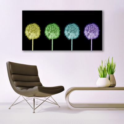 Canvas Kunstdruck Pusteblume Pflanzen