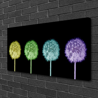 Canvas Kunstdruck Pusteblume Pflanzen