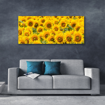 Canvas Kunstdruck Sonnenblumen Pflanzen