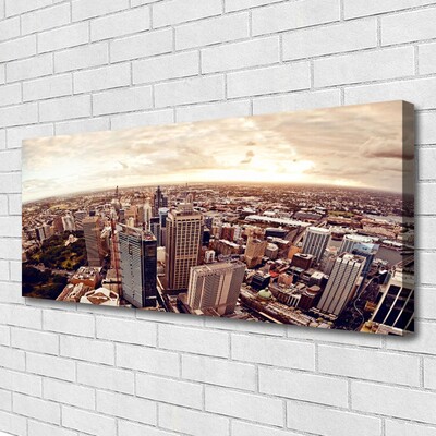 Canvas Kunstdruck Stadt Landschaft