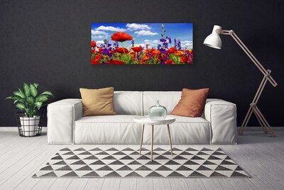 Canvas Kunstdruck Tulpen Natur