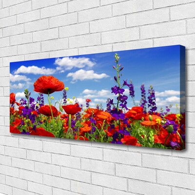 Canvas Kunstdruck Tulpen Natur