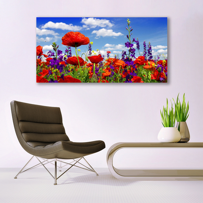 Canvas Kunstdruck Tulpen Natur