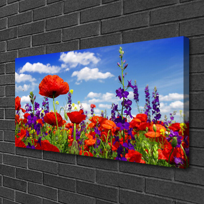 Canvas Kunstdruck Tulpen Natur