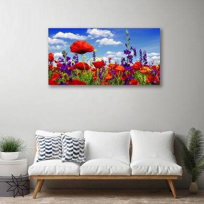 Canvas Kunstdruck Tulpen Natur