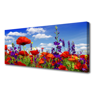 Canvas Kunstdruck Tulpen Natur