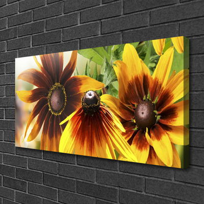 Canvas Kunstdruck Blumen Pflanzen