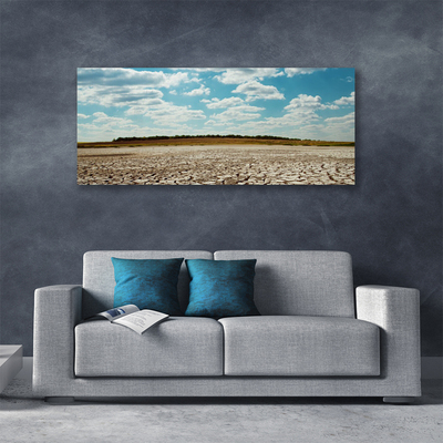 Canvas Kunstdruck Wüste Landschaft