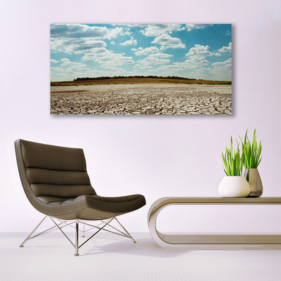 Canvas Kunstdruck Wüste Landschaft