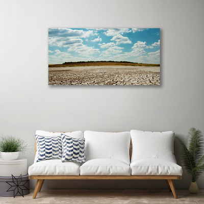 Canvas Kunstdruck Wüste Landschaft