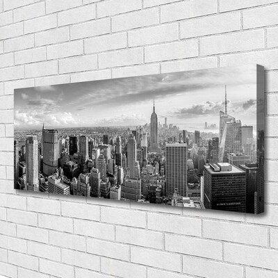 Canvas Kunstdruck Stadt Gebäude