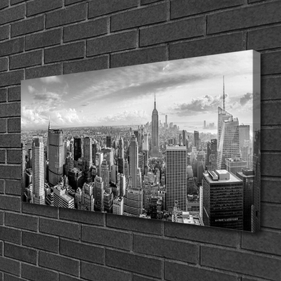 Canvas Kunstdruck Stadt Gebäude