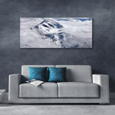 Canvas Kunstdruck Gebirge Nebel Landschaft