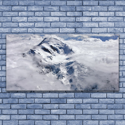 Canvas Kunstdruck Gebirge Nebel Landschaft