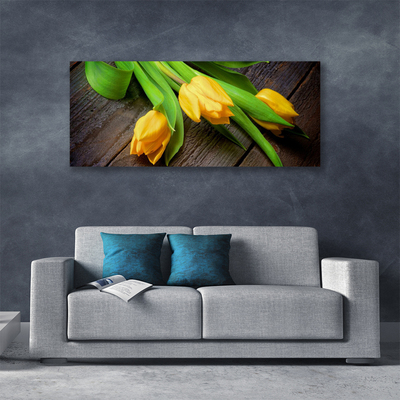 Canvas Kunstdruck Tulpen Pflanzen