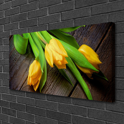 Canvas Kunstdruck Tulpen Pflanzen