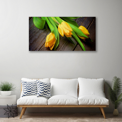 Canvas Kunstdruck Tulpen Pflanzen