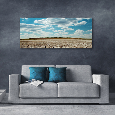 Canvas Kunstdruck Wüste Landschaft