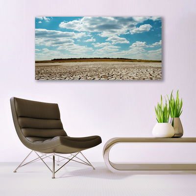 Canvas Kunstdruck Wüste Landschaft