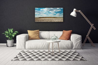 Canvas Kunstdruck Wüste Landschaft