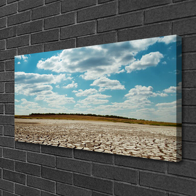 Canvas Kunstdruck Wüste Landschaft