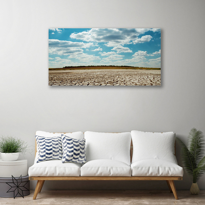 Canvas Kunstdruck Wüste Landschaft