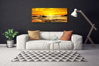 Canvas Kunstdruck Meer Strand Landschaft