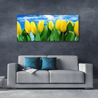 Canvas Kunstdruck Tulpen Pflanzen