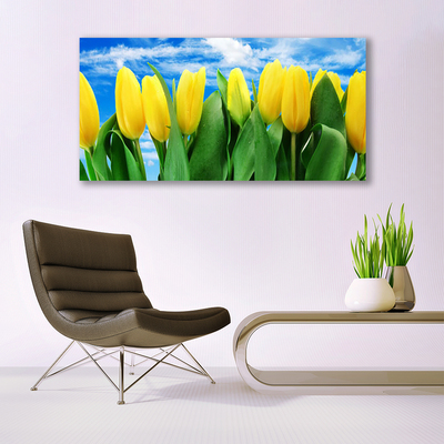 Canvas Kunstdruck Tulpen Pflanzen