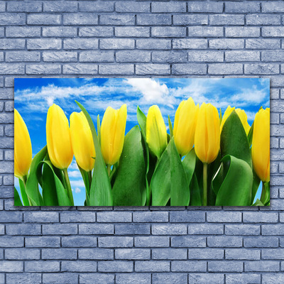 Canvas Kunstdruck Tulpen Pflanzen