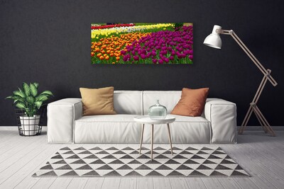 Canvas Kunstdruck Tulpen Pflanzen