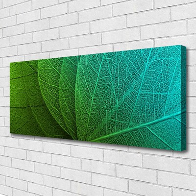 Canvas Kunstdruck Abstrakte Blätter Pflanzen