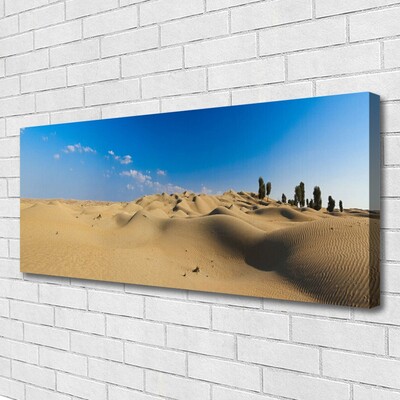 Canvas Kunstdruck Wüste Landschaft