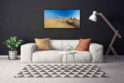 Canvas Kunstdruck Wüste Landschaft