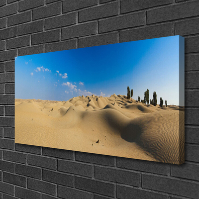 Canvas Kunstdruck Wüste Landschaft