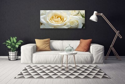 Canvas Kunstdruck Roses Pflanzen