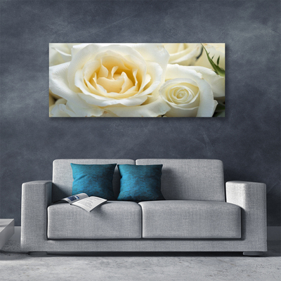 Canvas Kunstdruck Roses Pflanzen