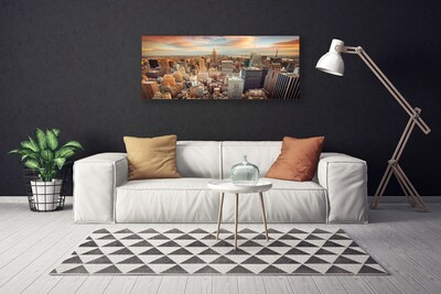 Canvas Kunstdruck Stadt Gebäude