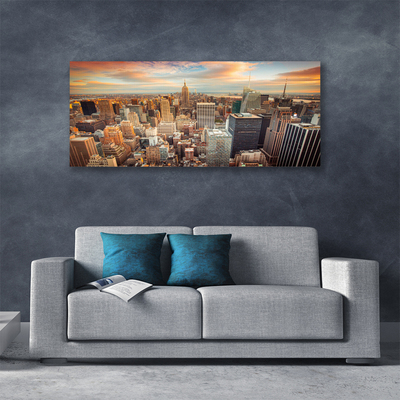 Canvas Kunstdruck Stadt Gebäude