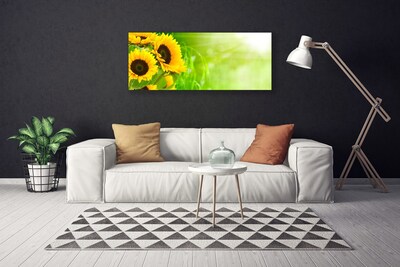 Canvas Kunstdruck Sonnenblumen Pflanzen