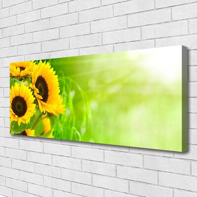 Canvas Kunstdruck Sonnenblumen Pflanzen