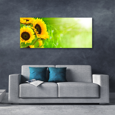 Canvas Kunstdruck Sonnenblumen Pflanzen