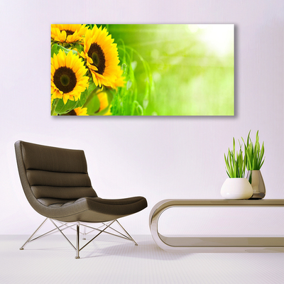 Canvas Kunstdruck Sonnenblumen Pflanzen